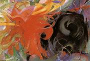 Franz Marc Fighting forms oil painting picture wholesale